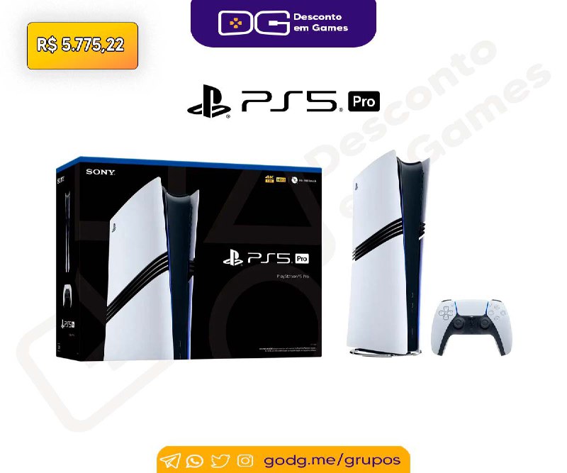 **Console PlayStation 5 Pro - (KaBum!)**