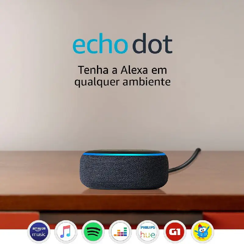 Echo Dot (3ª Geração): Smart Speaker …