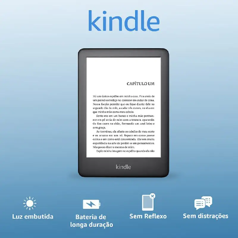 Kindle 10a. geração com bateria de …