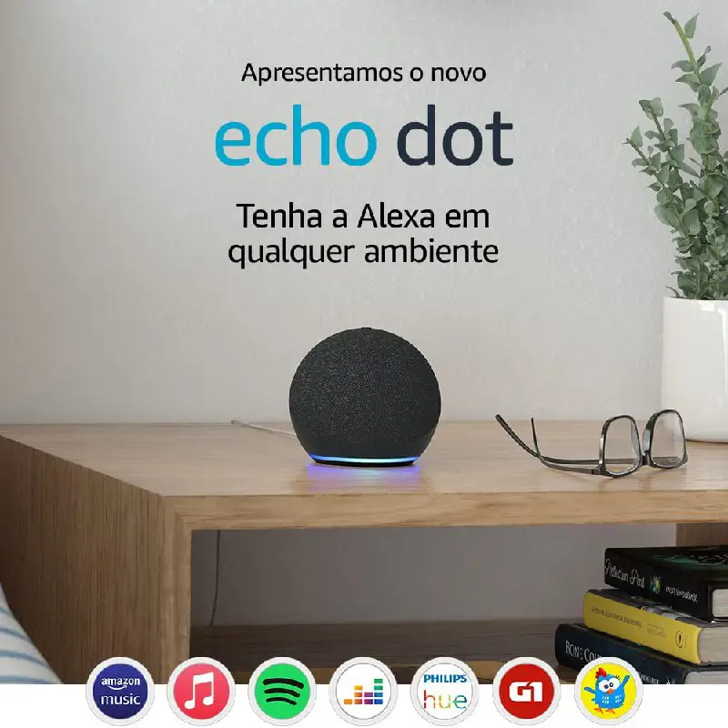 Echo Dot (4ª Geração): Smart Speaker …