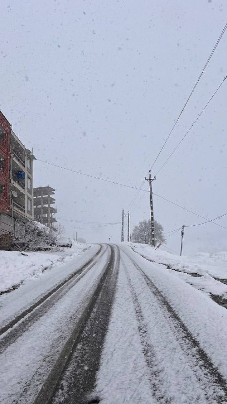 هم اکنون جاده دشه پاوه