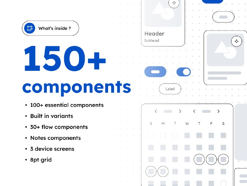 **Fragments Lo-fi wireframe kit**