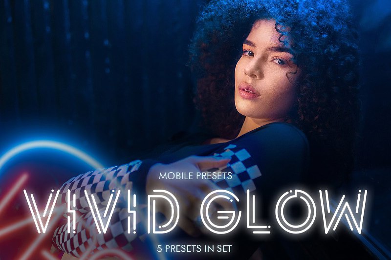 *****🎆*** Lightroom: Пресет Vivid Glow**Набор пресетов …