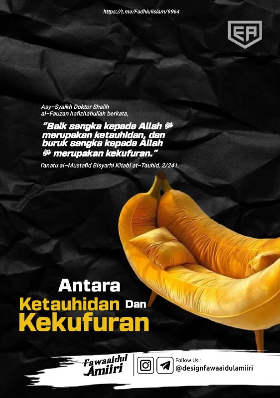 1505. ANTARA KETAUHIDAN DAN KEKUFURAN.