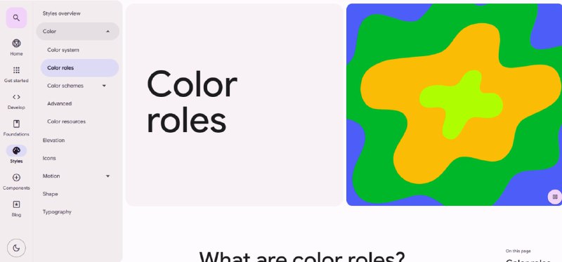 [Material Design Color Tool](https://m3.material.io/styles/color/roles) - керівництво …