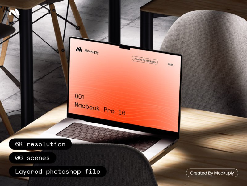 **Mockup Macbook Pro 16**