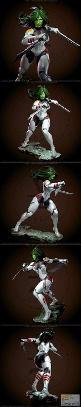 **Yan-H – Gamora – 3D Print**