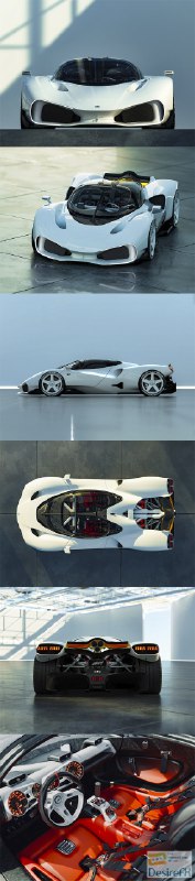 **Nilu27 Concept Car 3D Model**