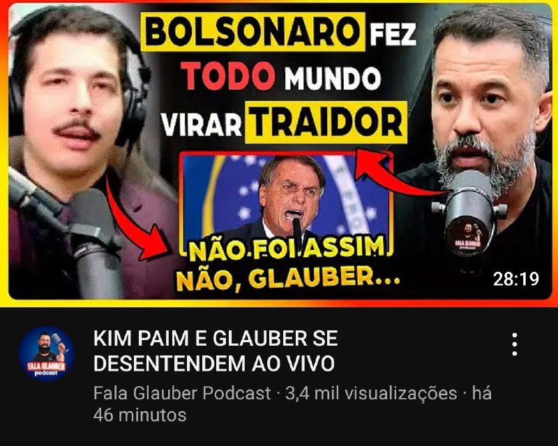 Esse bigode aí é pentelho do …