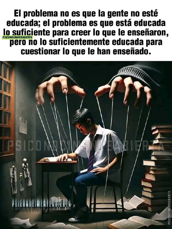 El problema no es que la …