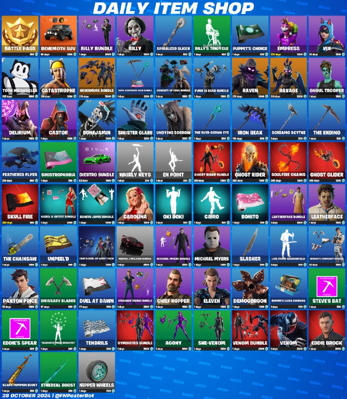 ***⚡️*** [#Fortnite](?q=%23Fortnite) Item Shop