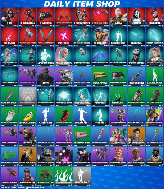 ***⚡️*** [#Fortnite](?q=%23Fortnite) Item Shop