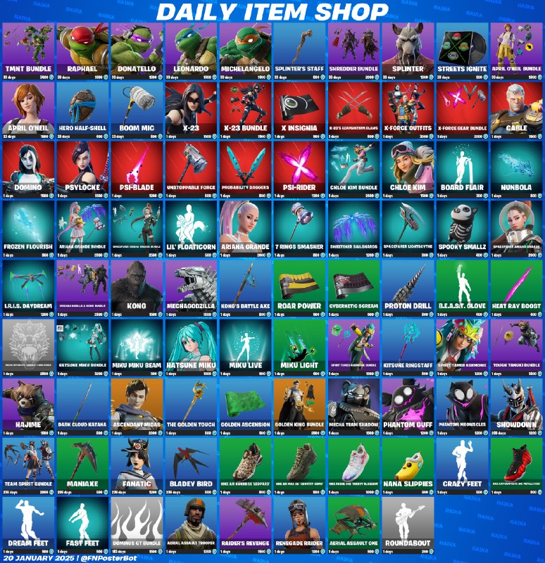 ***⚡️*** [#Fortnite](?q=%23Fortnite) Item Shop