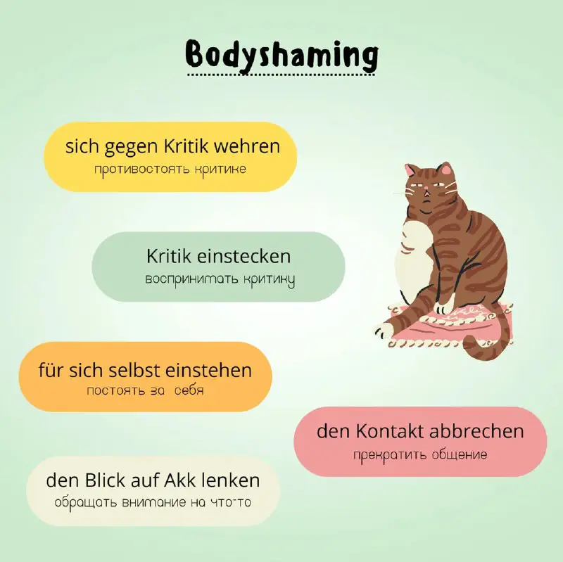 ***🇩🇪***"Bodyshaming", и как c ним бороться?***🇩🇪***