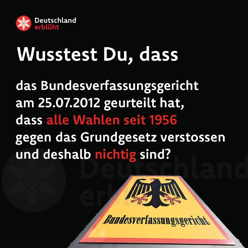 [#wahlen](?q=%23wahlen) [#parteien](?q=%23parteien) [#grundgesetz](?q=%23grundgesetz) [#bundestagswahl](?q=%23bundestagswahl) [#bundesverfassungsgericht](?q=%23bundesverfassungsgericht) [#fakten](?q=%23fakten) …