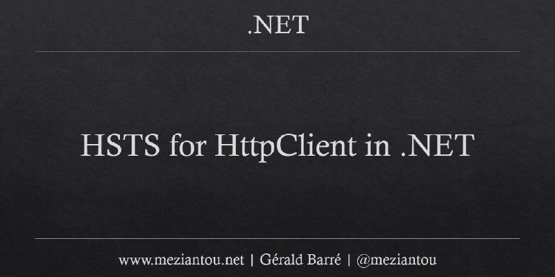 ***⚡️*** [**HSTS for HttpClient in .NET**](https://devdigest.today/goto/3239)