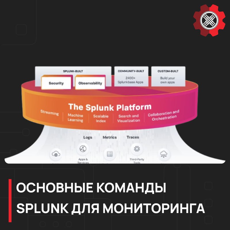 [**Splunk**](https://github.com/splunk) помогает собирать логи и метрики …