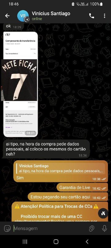 +1 CARTÃO VENDIDO ***❤️******?***