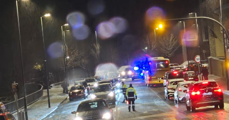 Temporal de neu i vent