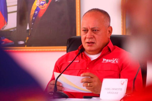 Cabello dice que oposición miente al …