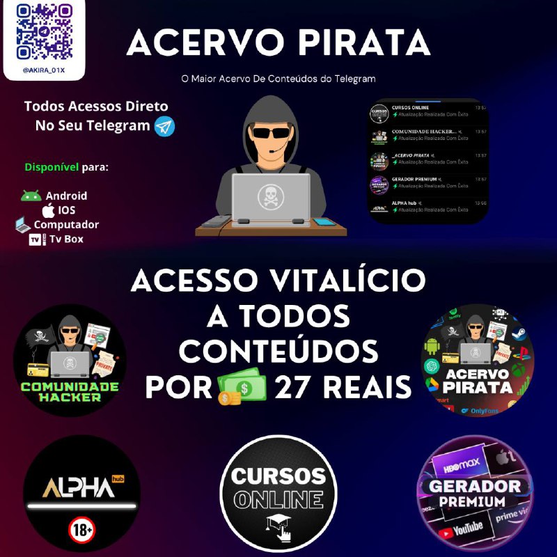 ***🏴‍☠️*** **ACERVO PIRATA** ***🏴‍☠️***