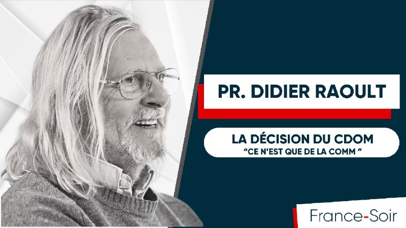 ***📽***Professeur Didier Raoult commentant la suspension …