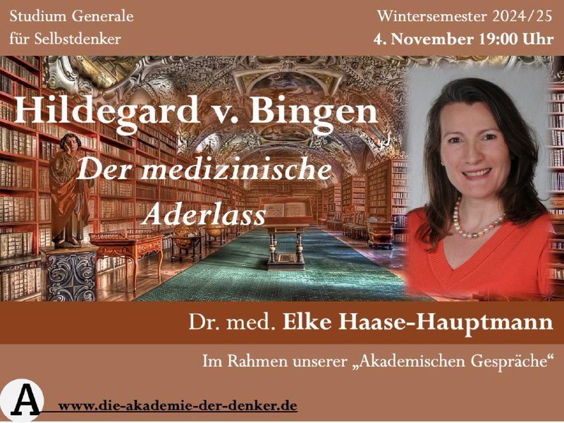 **Der medizinische Aderlass nach Hildegard von …