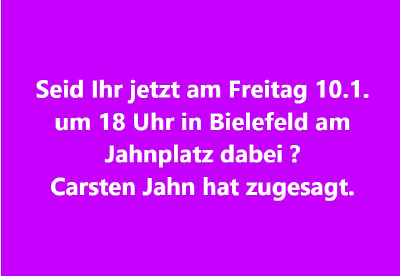 Last euch das nicht entgehen. Die …