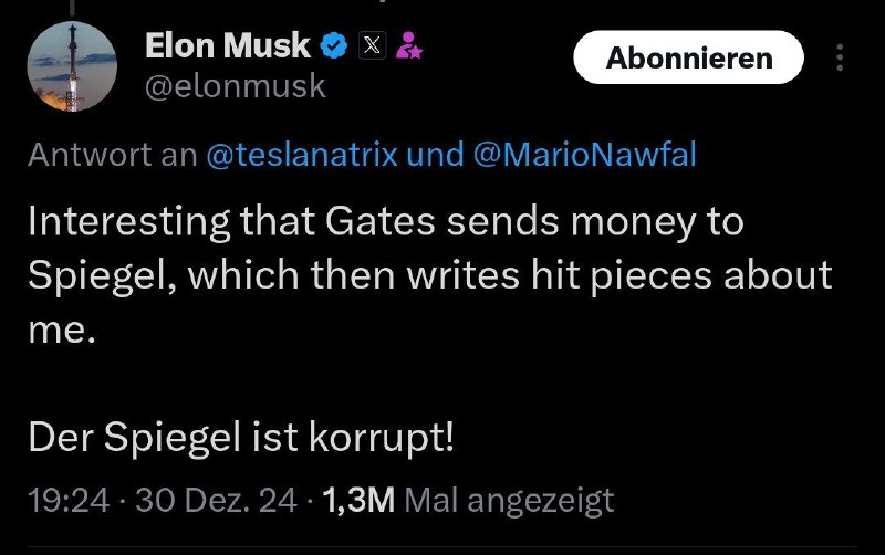 "Der Spiegel ist korrupt" ***😂******😂******😂***