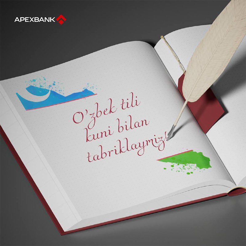 O‘zbek tili bayrami kuni bilan tabriklaymiz! …