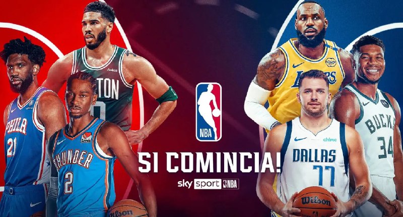 NBA 2024-25 su Sky e NOW: …