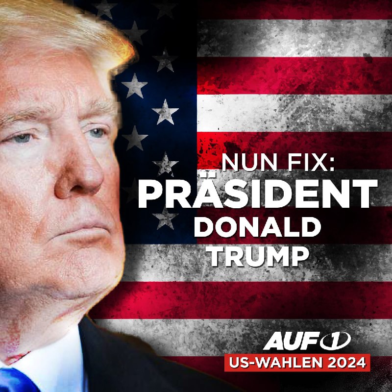 ***🇺🇸******🔥*** **Jetzt fix: Donald Trump ist …