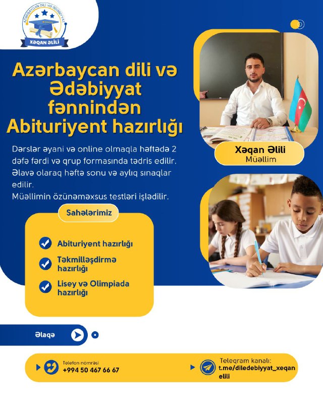 Azərbaycan dili və Ədəbiyyat 📚