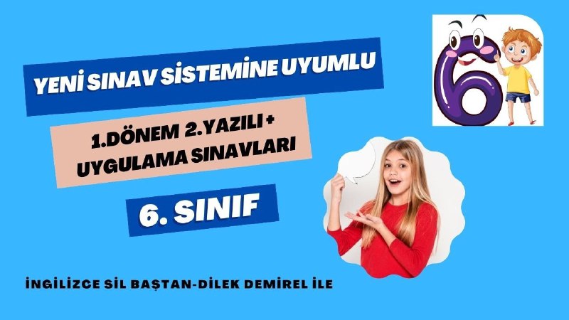 İngilizce 6. Sınıf Dilek Hoca