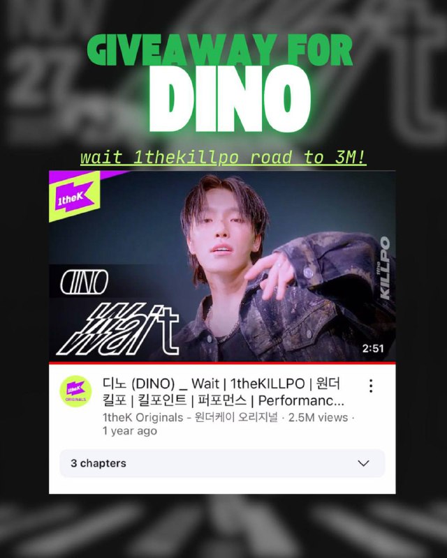 ***✨*** **WAIT 1theKillPo road to 3mil …