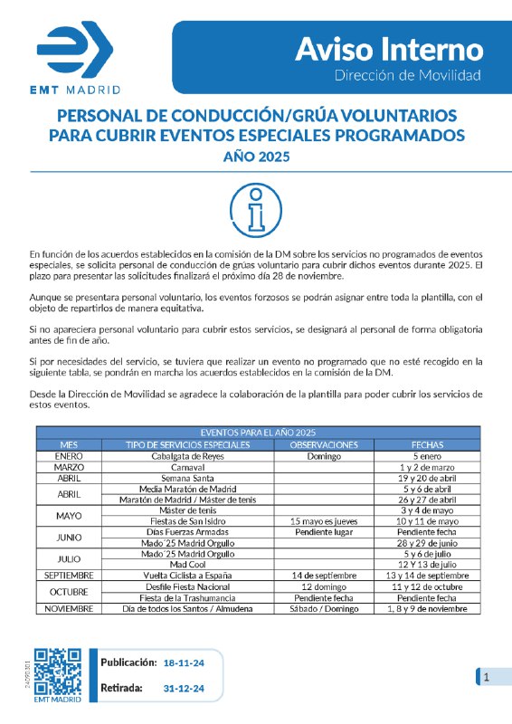 ***🔤*** Aviso Interno: En función de …