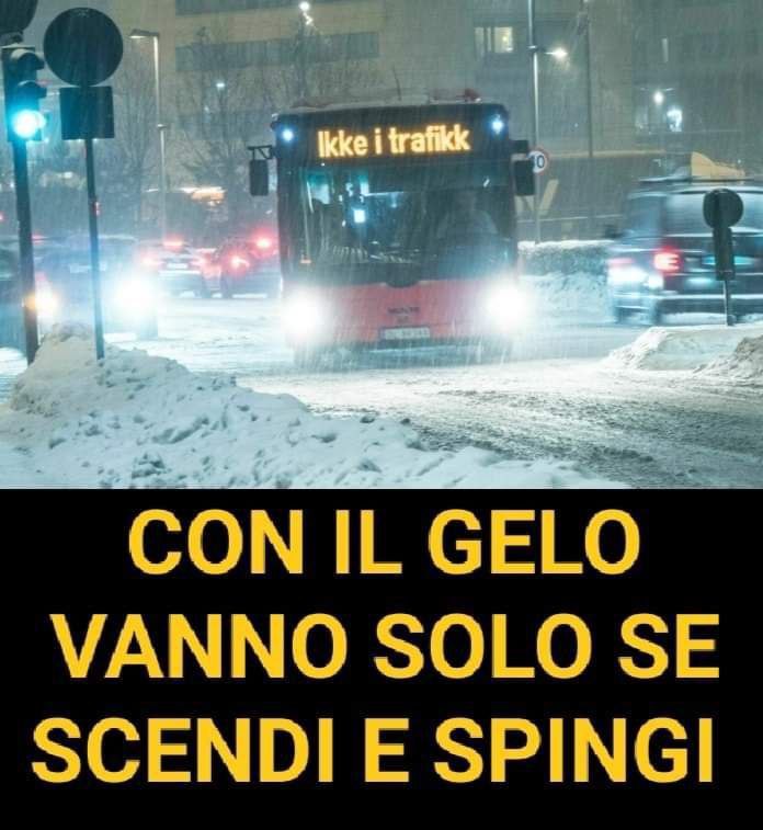 **Oslo, il gelo blocca tutti gli …