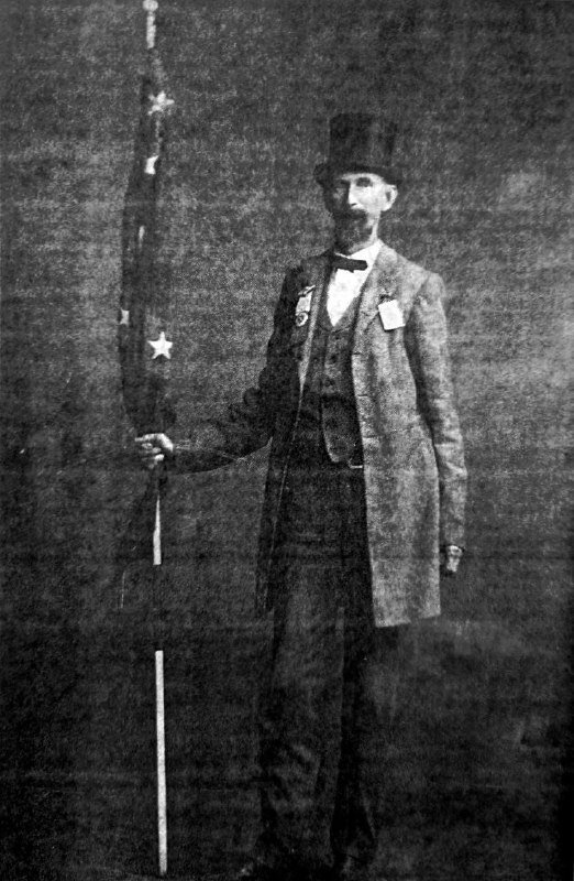 The tallest soldier in the Confederate …