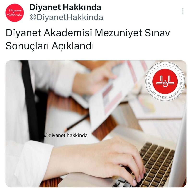 ***?*** Diyanet Akademisi Başkanlığı tarafından gerçekleştirilen …