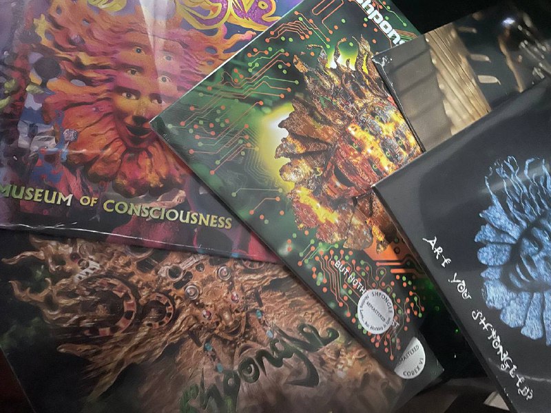 4 релиза Shpongle и пластинка Simon …