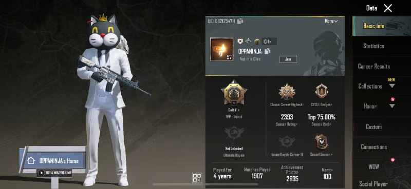 堕落PUBG账号