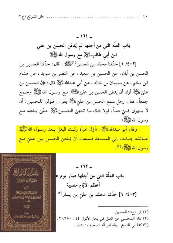 **عَائِشَةُ أَوَّلُ امْرَأَةٍ رَكِبَتْ الْبَغْلَ لِكَيْ …