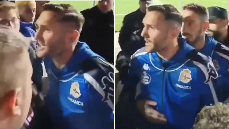 ***💥*** Momentos de tensión en Salamanca. Lucas Pérez se encara con aficionados del Dépor y Mackay se lo tiene que …