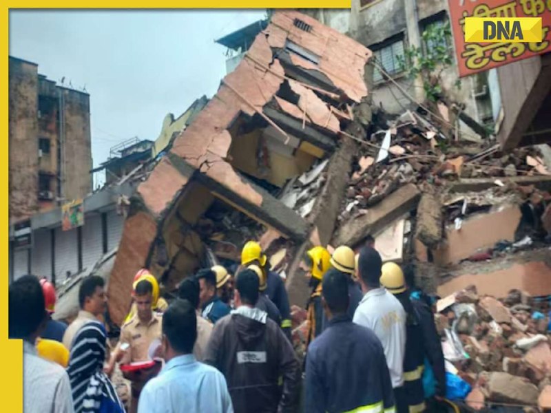 **Maharashtra: Three-storey building collapses in Navi Mumbai, many feared trapped**