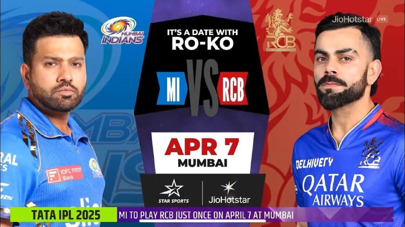 **The 'Ro-Ko' day on 7th April.