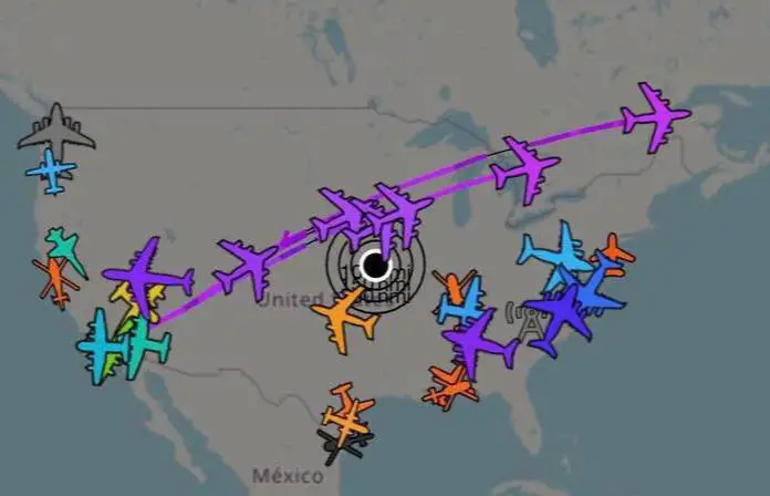 Не менее шести самолетов-заправщиков KC-135 ВВС …