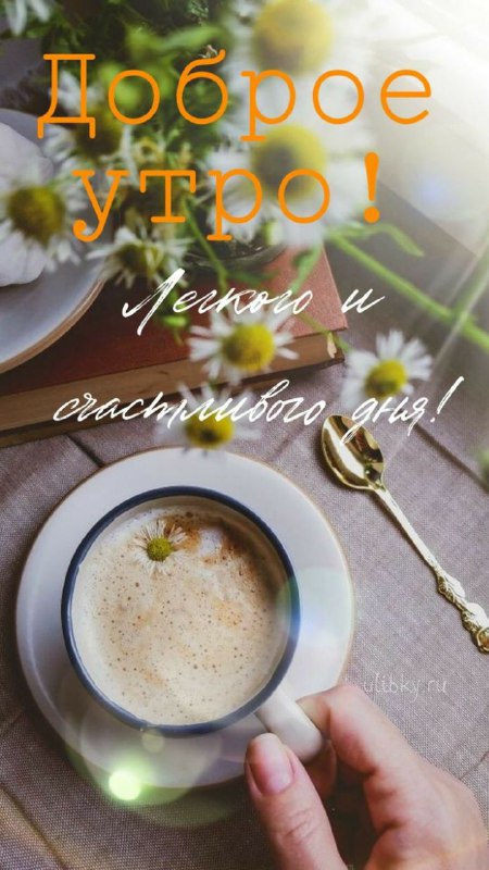 Доброе утро ☕️ картинки