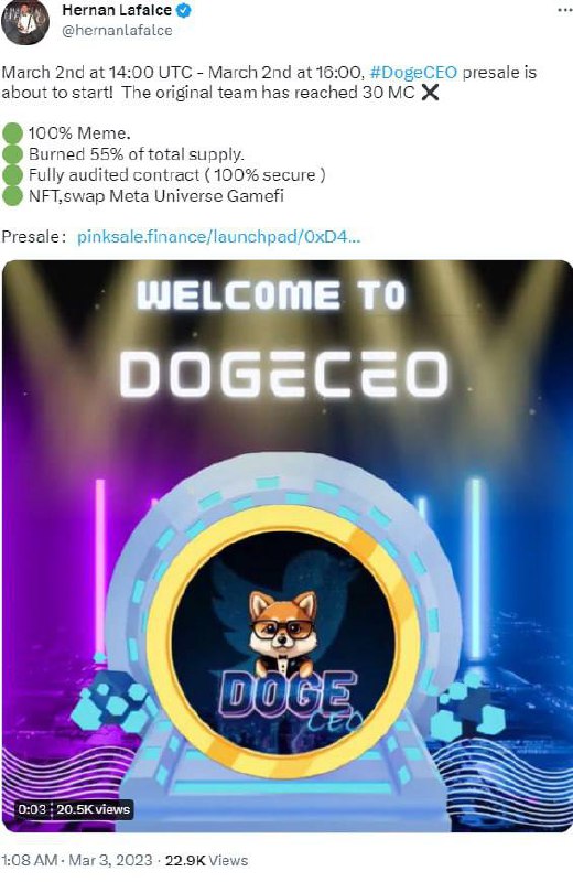 Doge Ceo| official channel