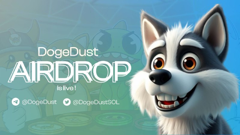 ***🚨*** **DogeDust Airdrop is LIVE! ***🚨*****