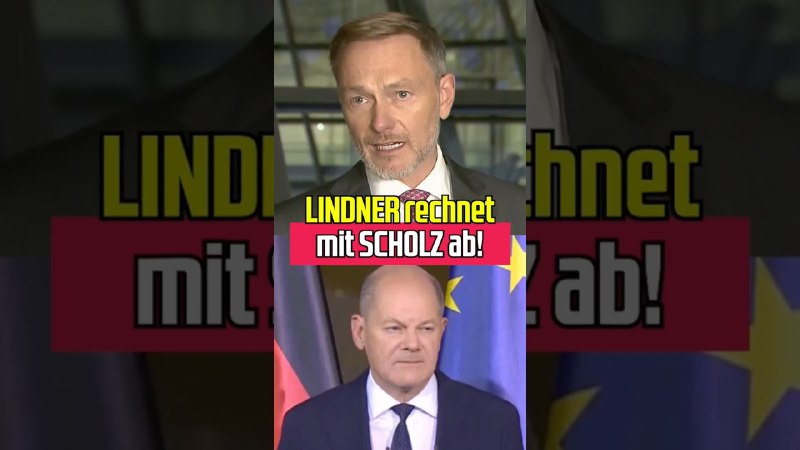 Lindner rechnet mit Scholz ab! [#AmpelAus](?q=%23AmpelAus)